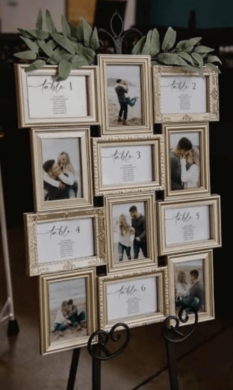 creative seating chart