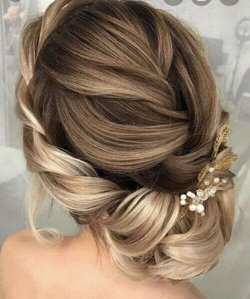 french braid updo