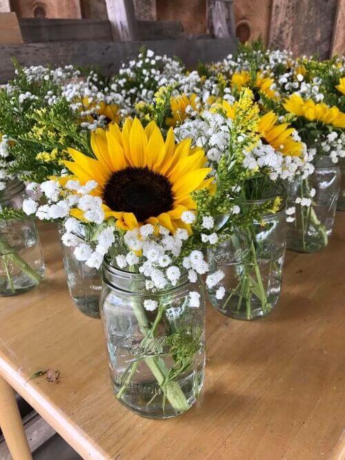 sunflower wedding theme