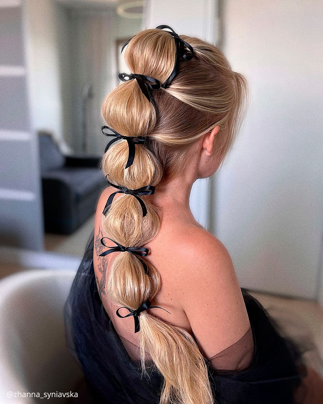 Updo with Veil Placement
