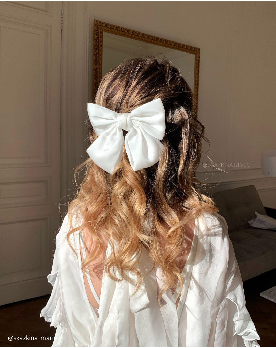 Romantic Half Updo