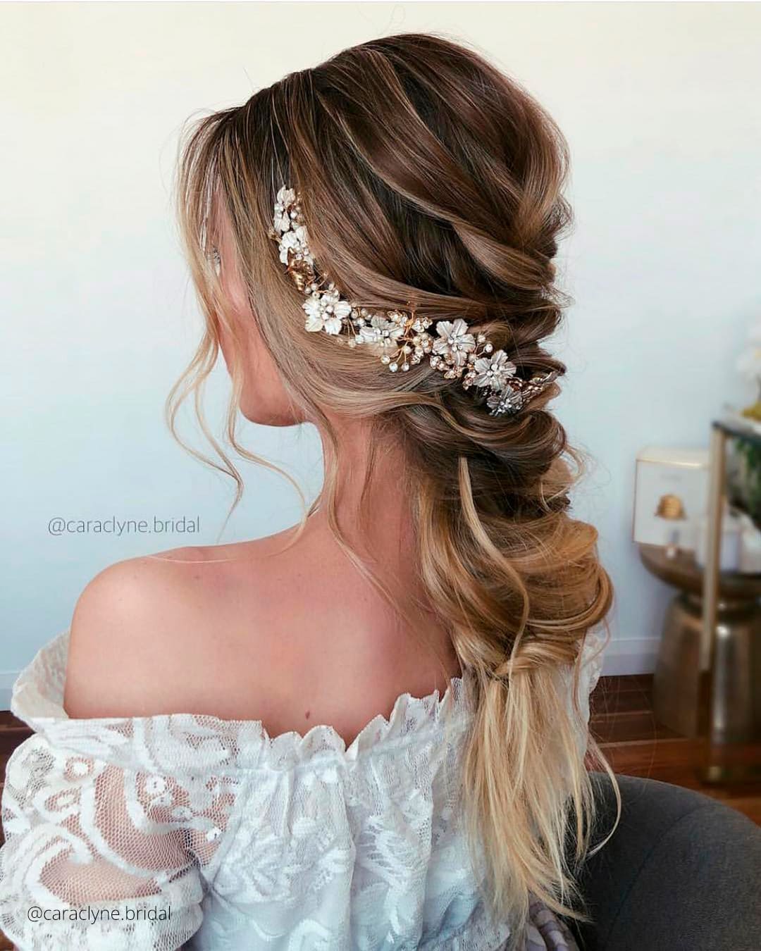 Voluminous Half Updo