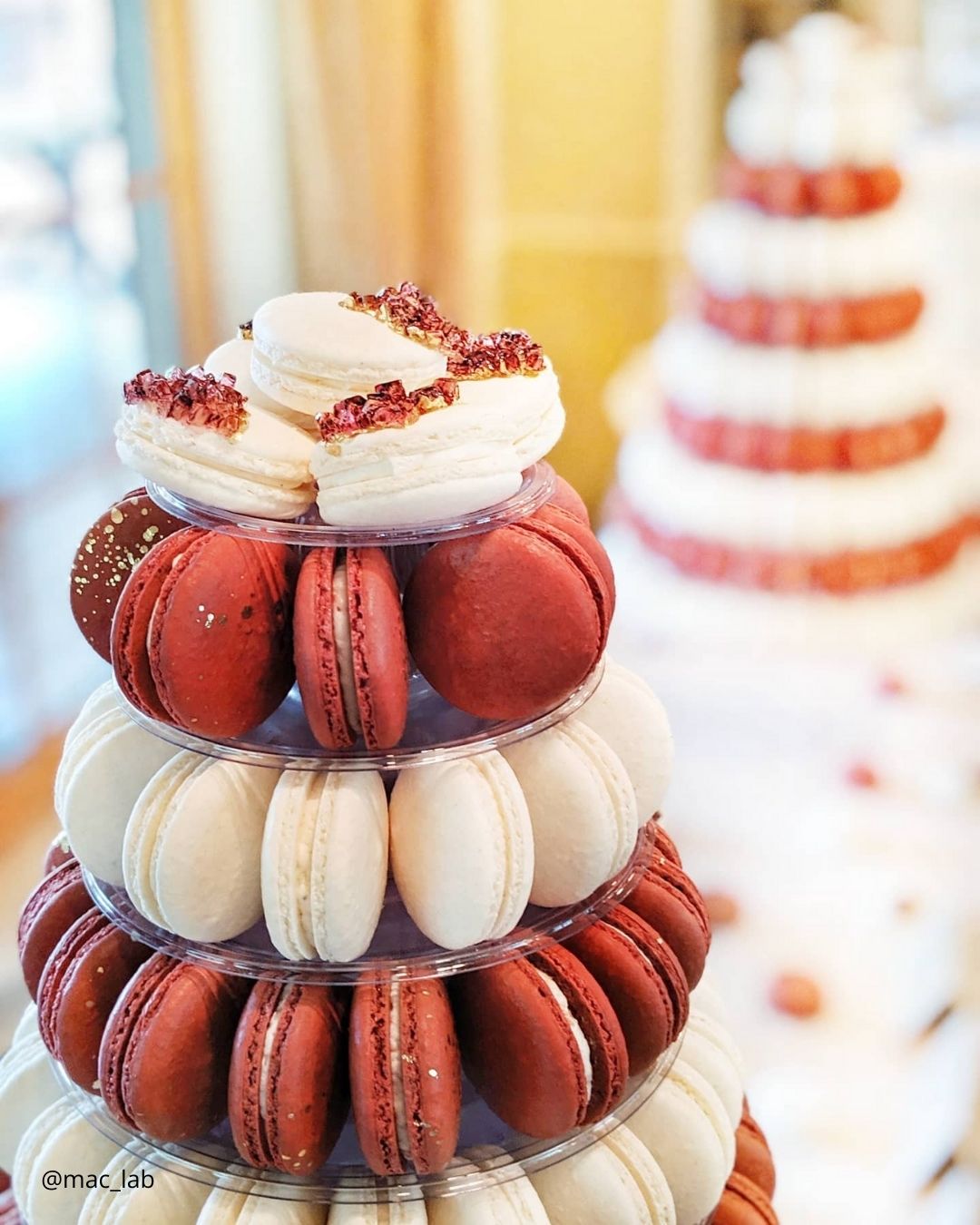 Macaron Tower Creative Wedding Cake