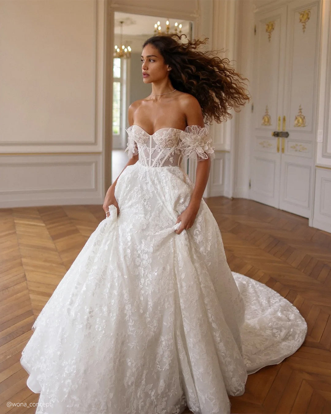 Lace Country Wedding Dress Ideas