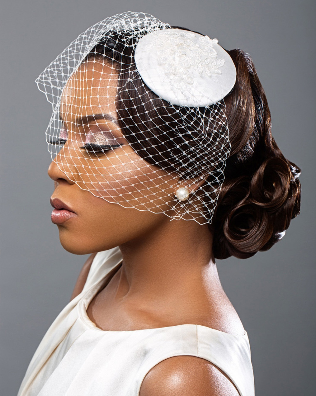 Black Hair Wedding Ponytail Hairstyles