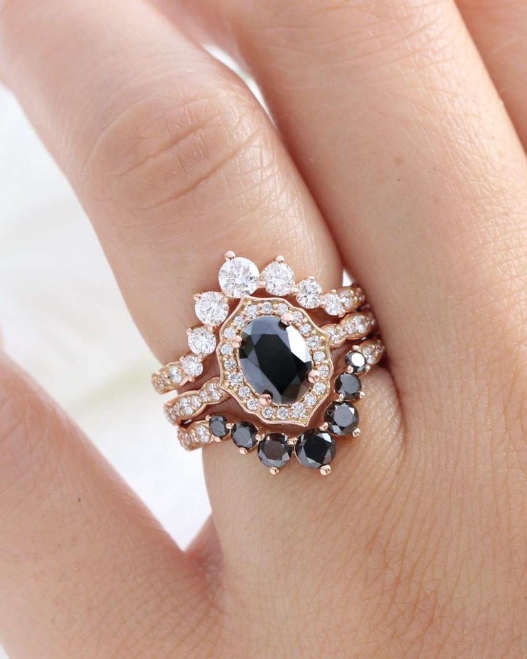 Dazzling Halo Engagement Rings