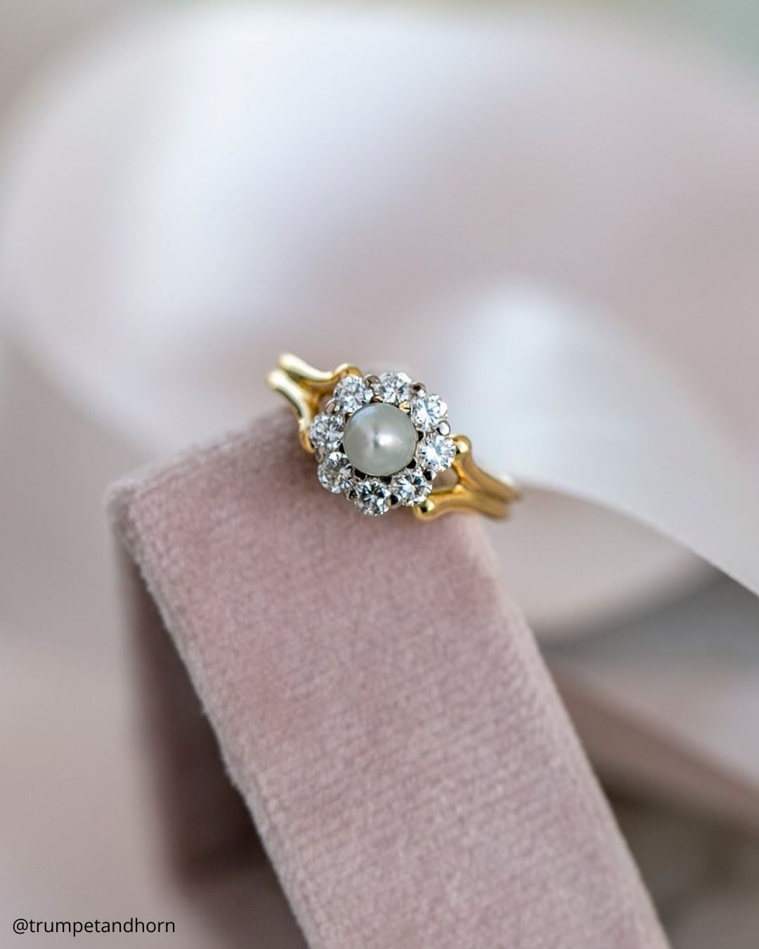 Pear Shaped Vintage Rings