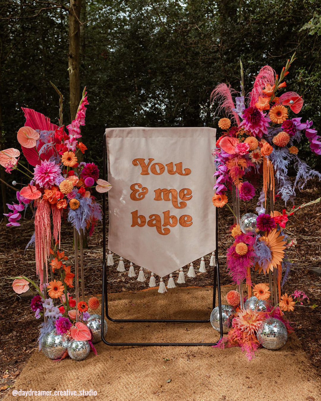 Bohemian Wedding Altars