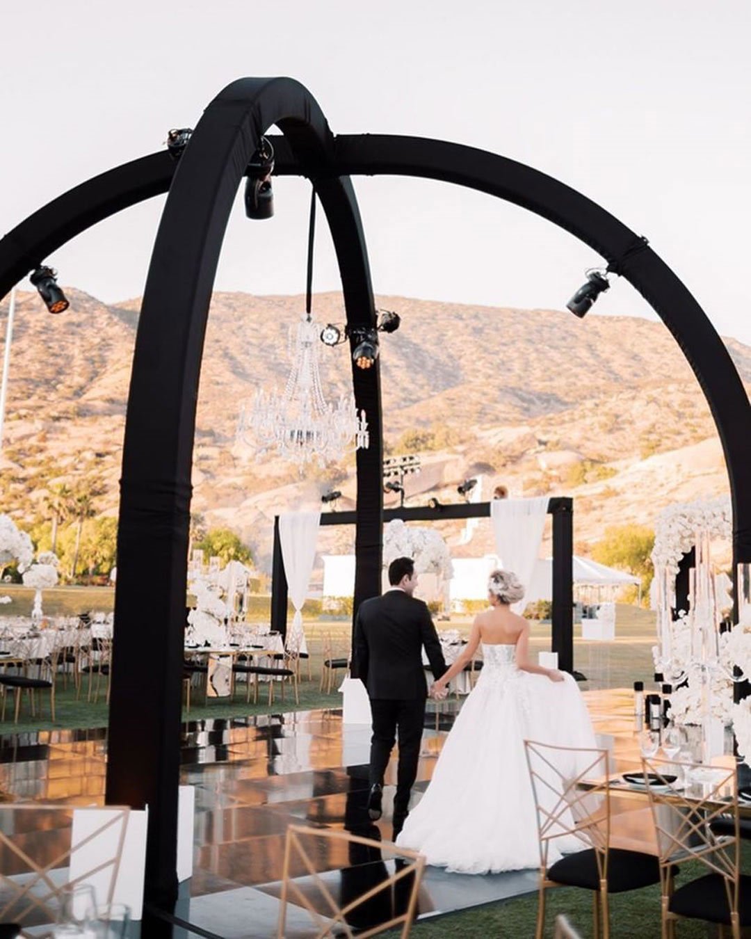 Black And White Wedding Reception Ideas