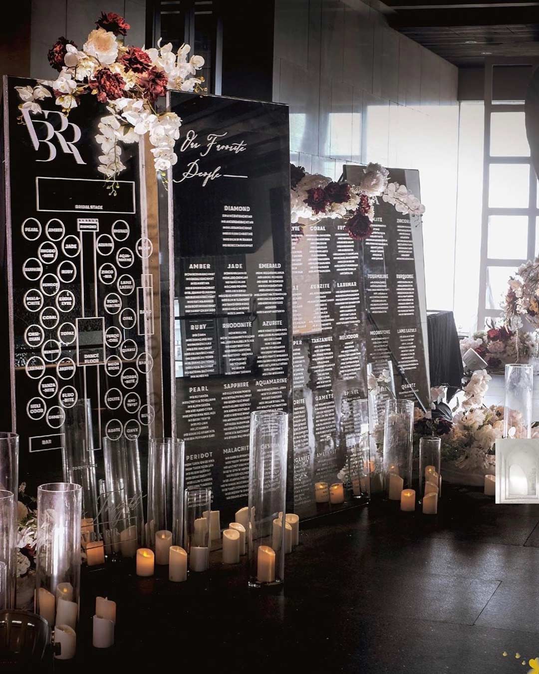 Wedding Seating Chart Ideas