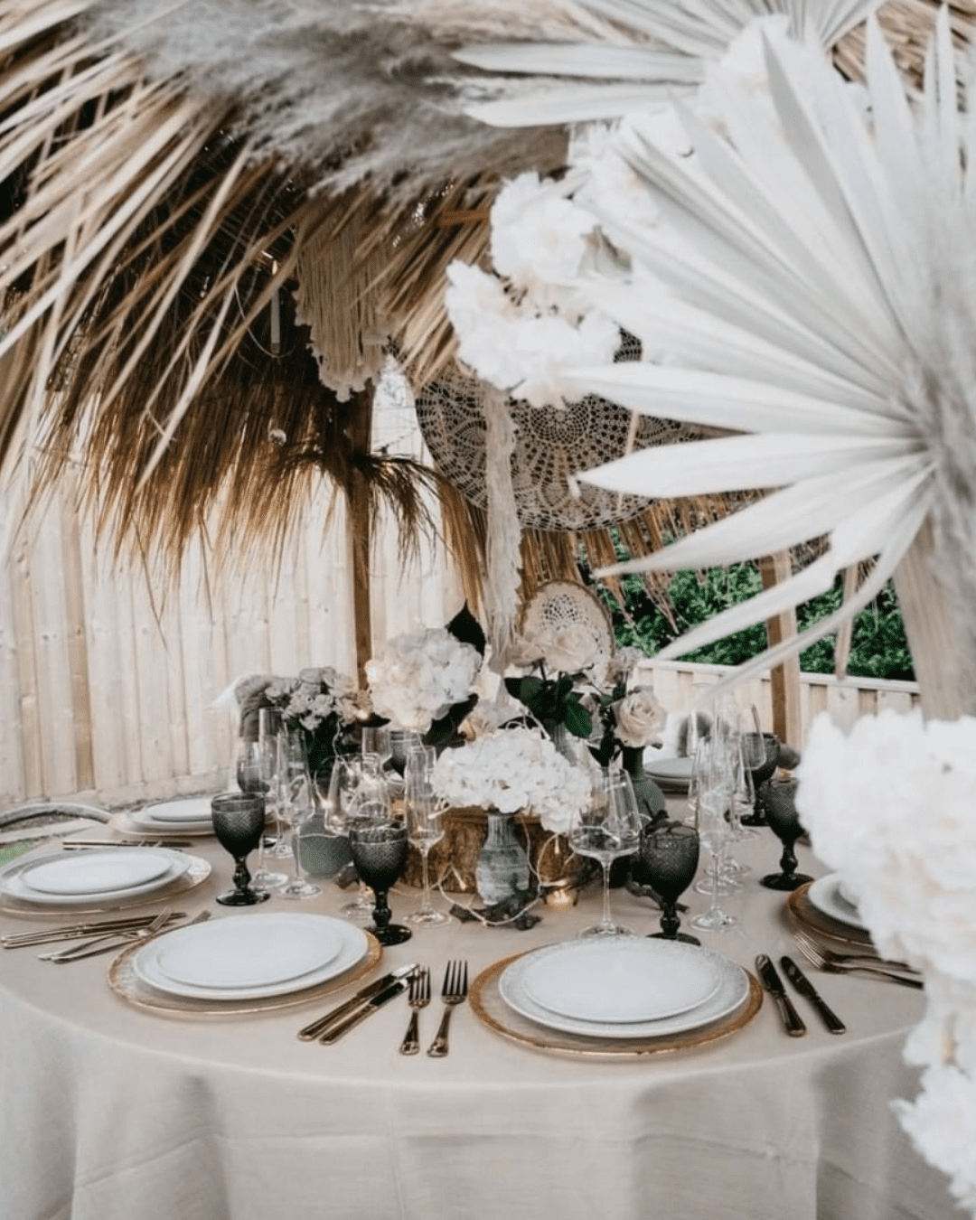Black And White Flower Arrangements