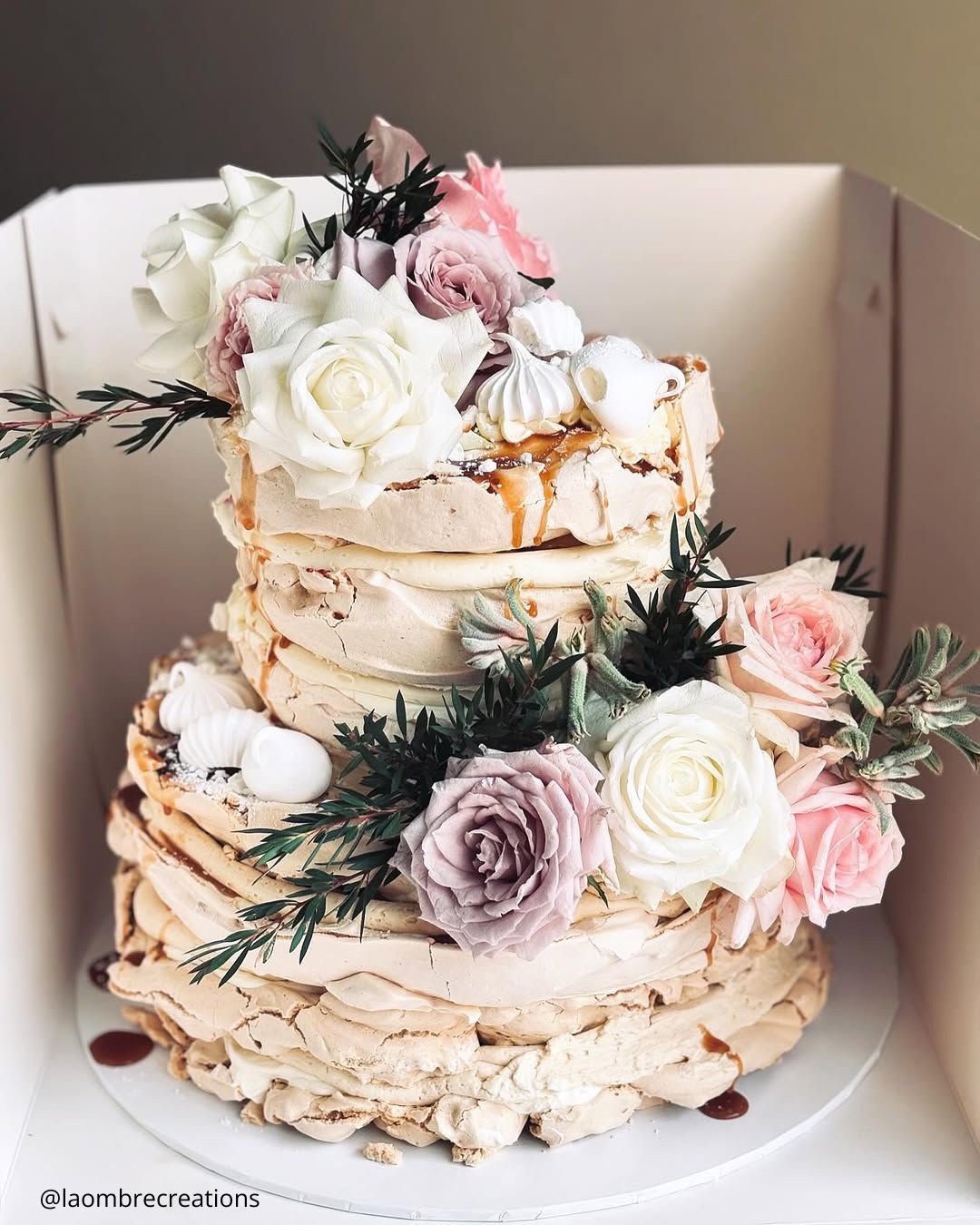 Spring Wedding Cakes Buttercream