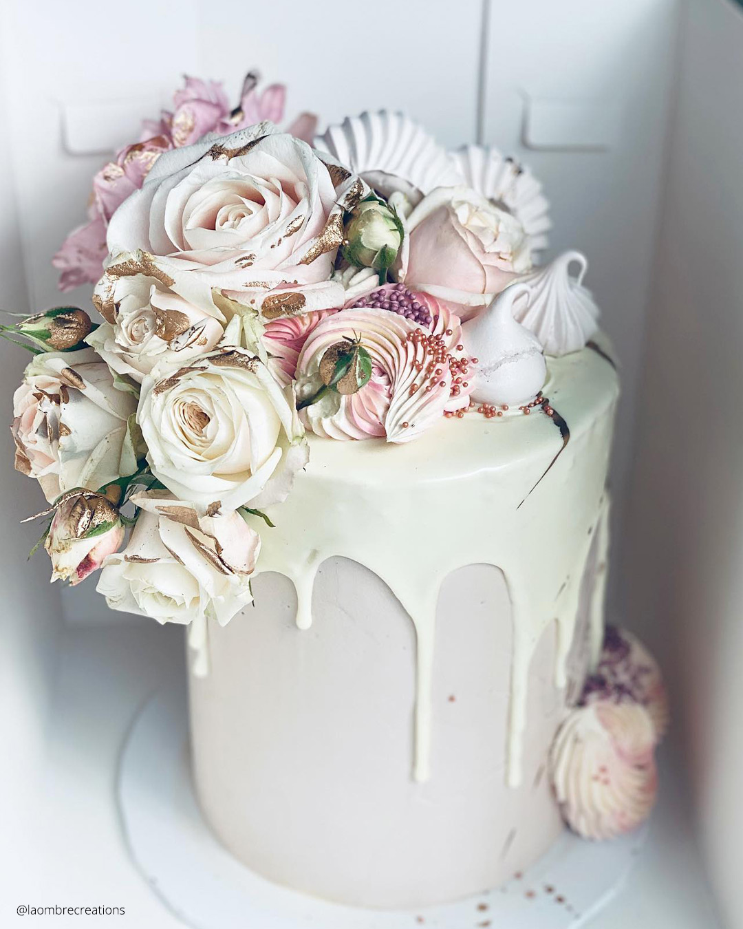 Blue Spring Wedding Cakes