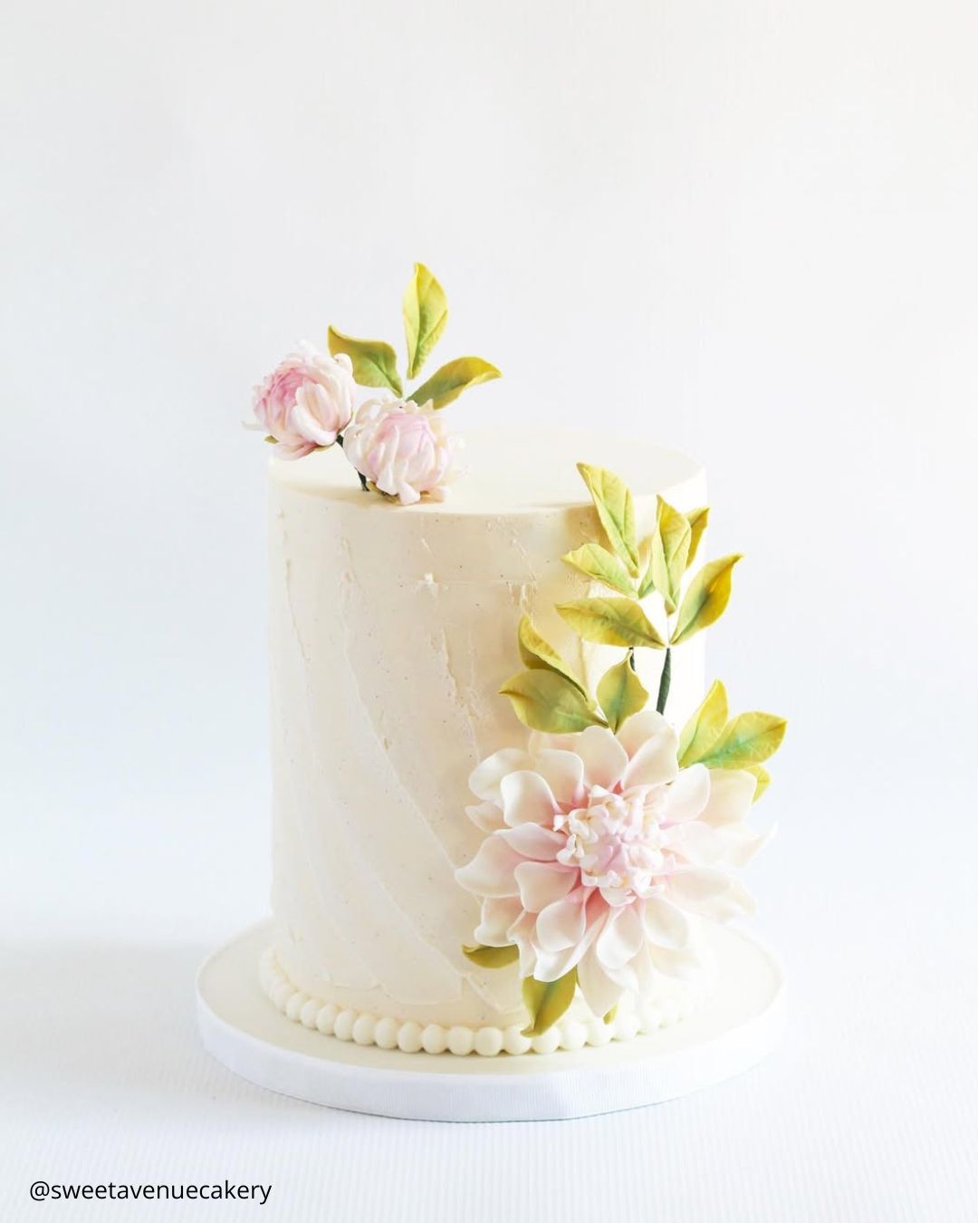 Pink Spring Wedding Cakes