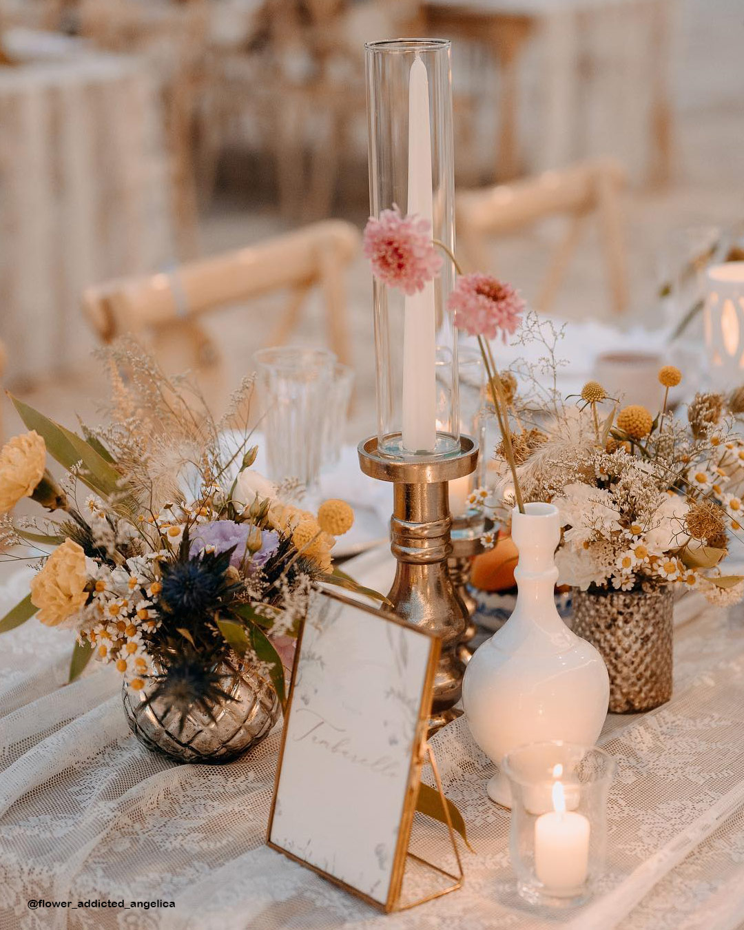 Flowers Rustic Centerpieces