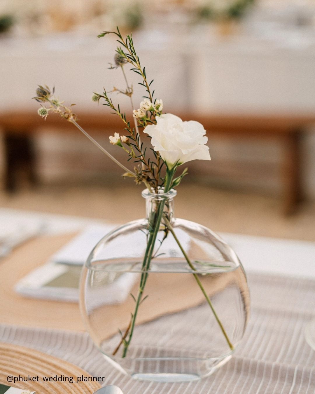 Bottles Wedding Centerpieces
