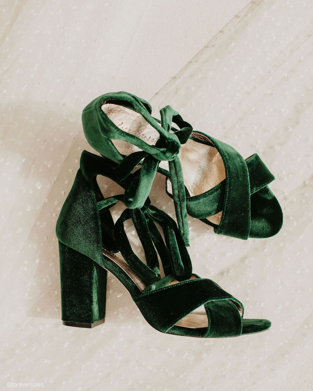 Flat Green Wedding Shoes