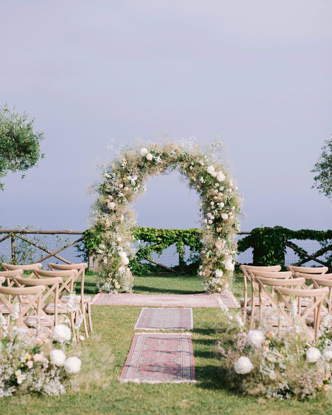 Wedding Decor With Greenery For Chairs