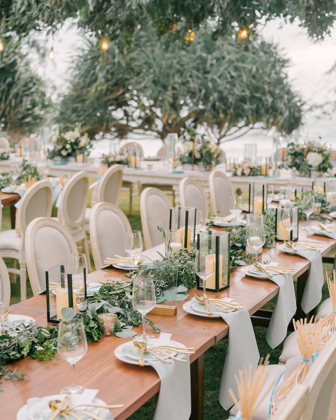 Wedding Table Decor Ideas With Greenery