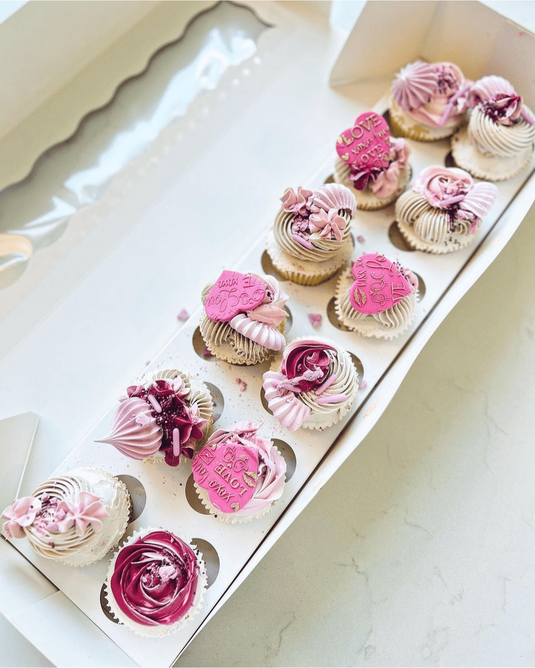 Yellow Chocolate Cupcake Wedding Inspiration