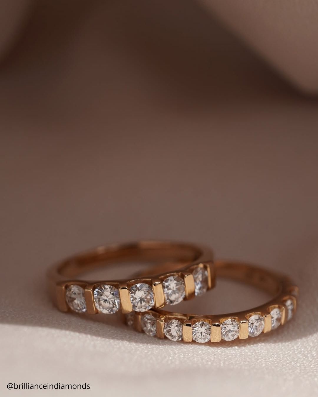 Two-Tone Engagement Rings