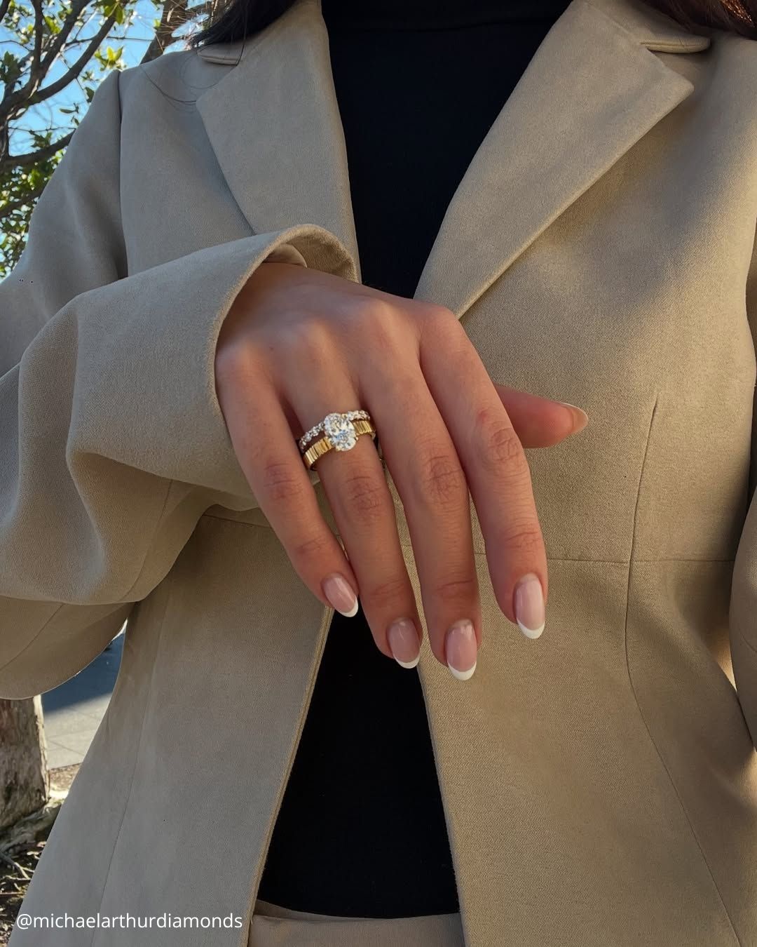 Romantic Rose Gold Engagement Rings