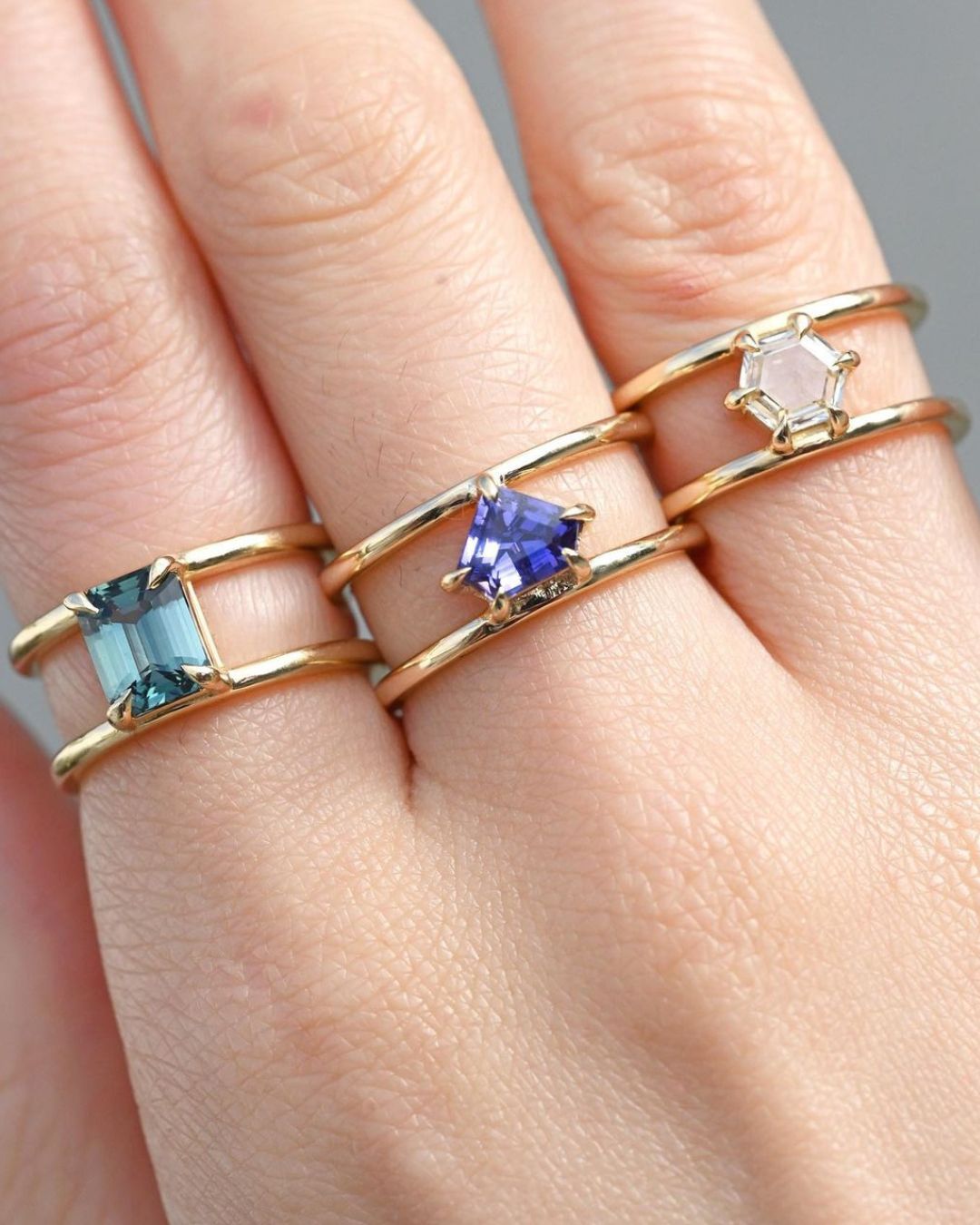 Colored Engagement Rings