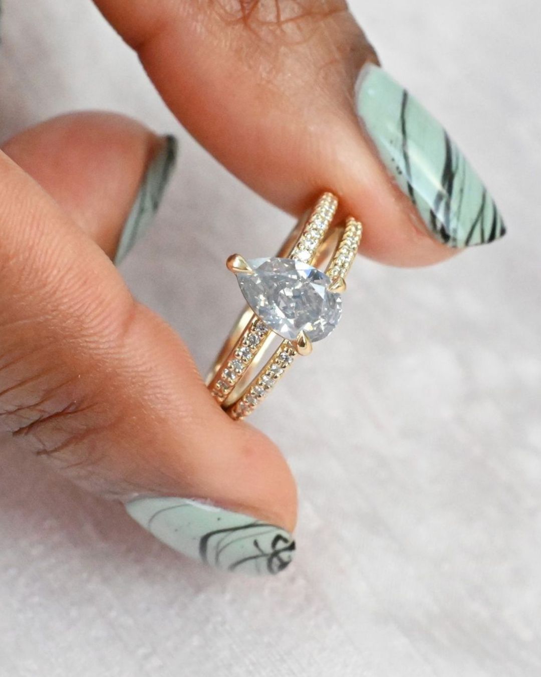 Colored Engagement Rings