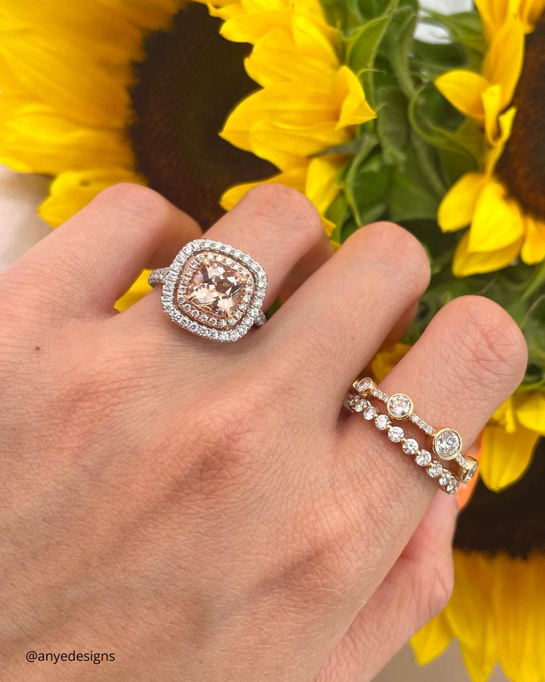 Unique Engagement Rings With Morganite