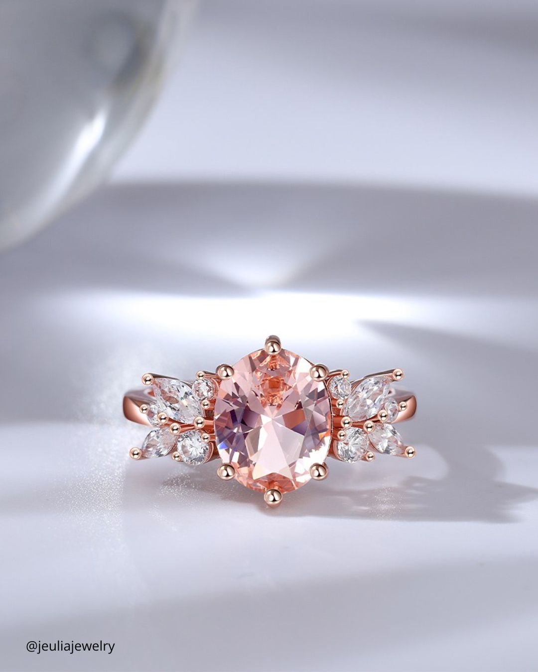 Morganite Engagement Rings With Amazing Details