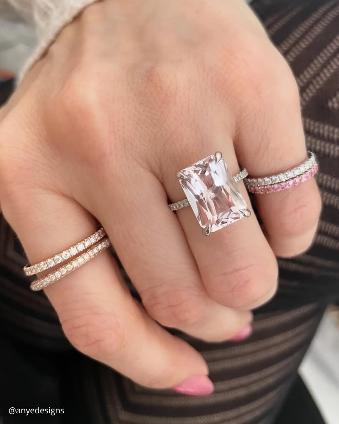 Shopping Vintage Morganite Engagement Rings
