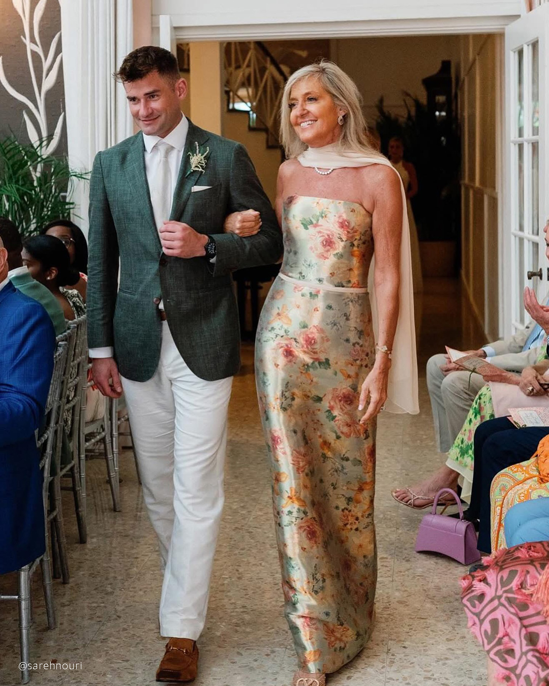 What color should mother of the bride wear?