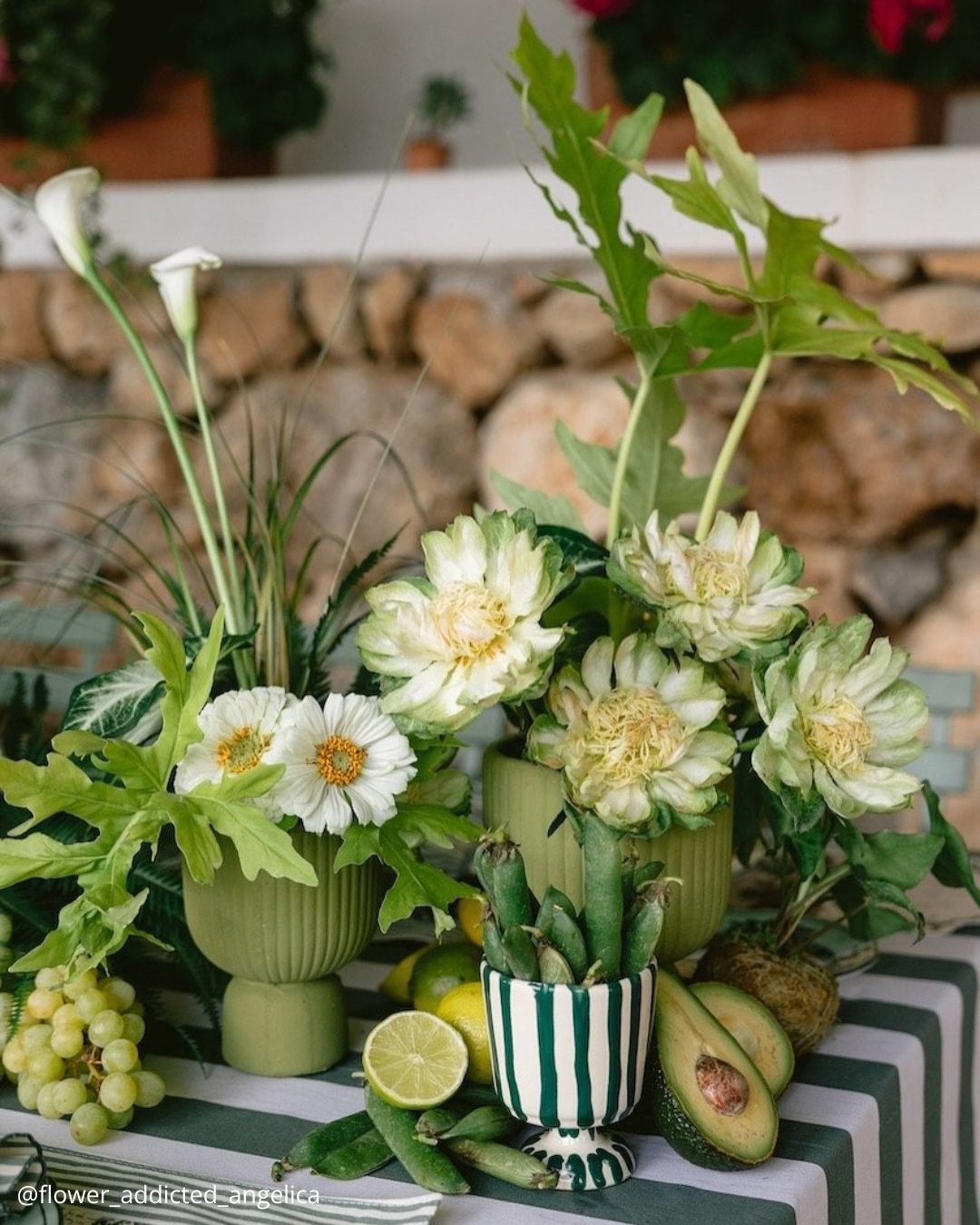 Flower Arrangement For A Wedding