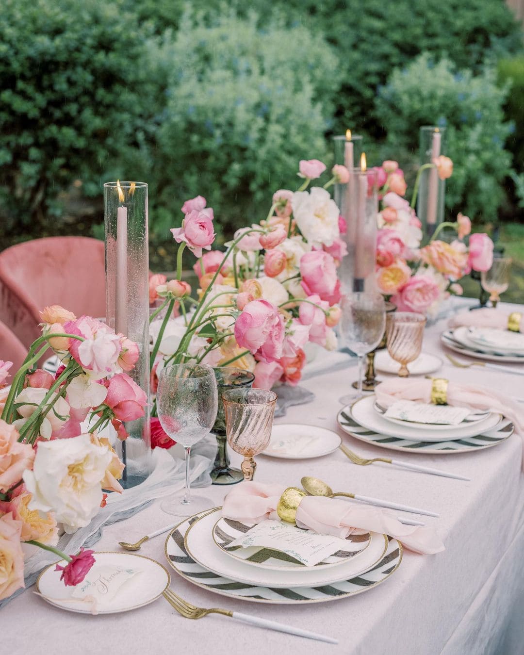Flower Arrangement For A Wedding