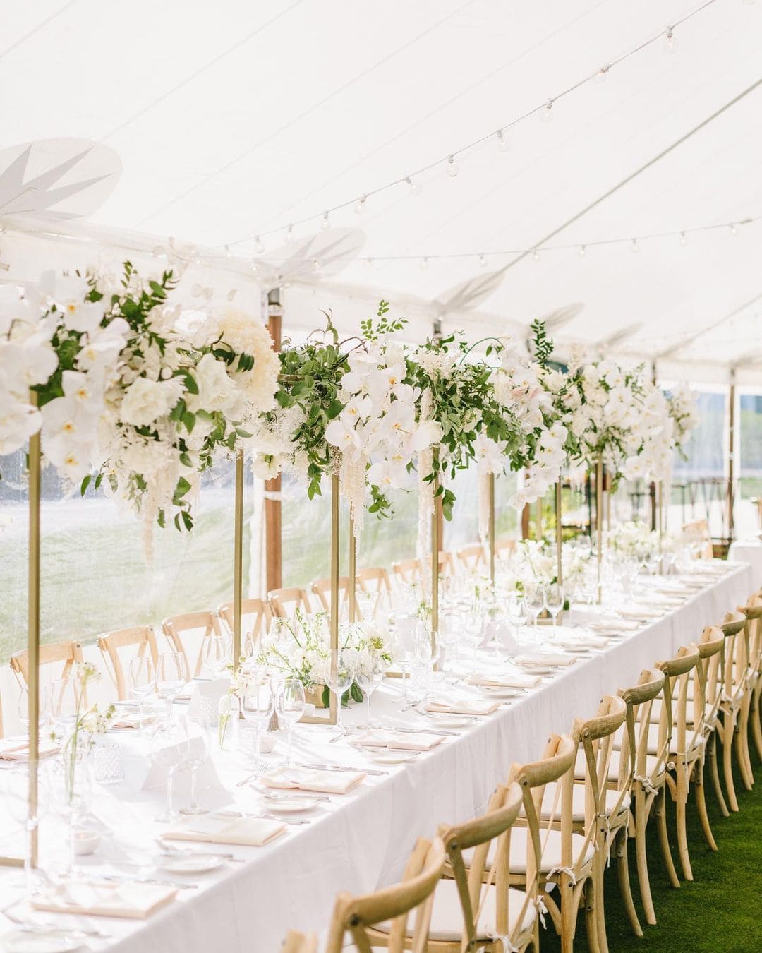 Bold Greenery Wedding Decor