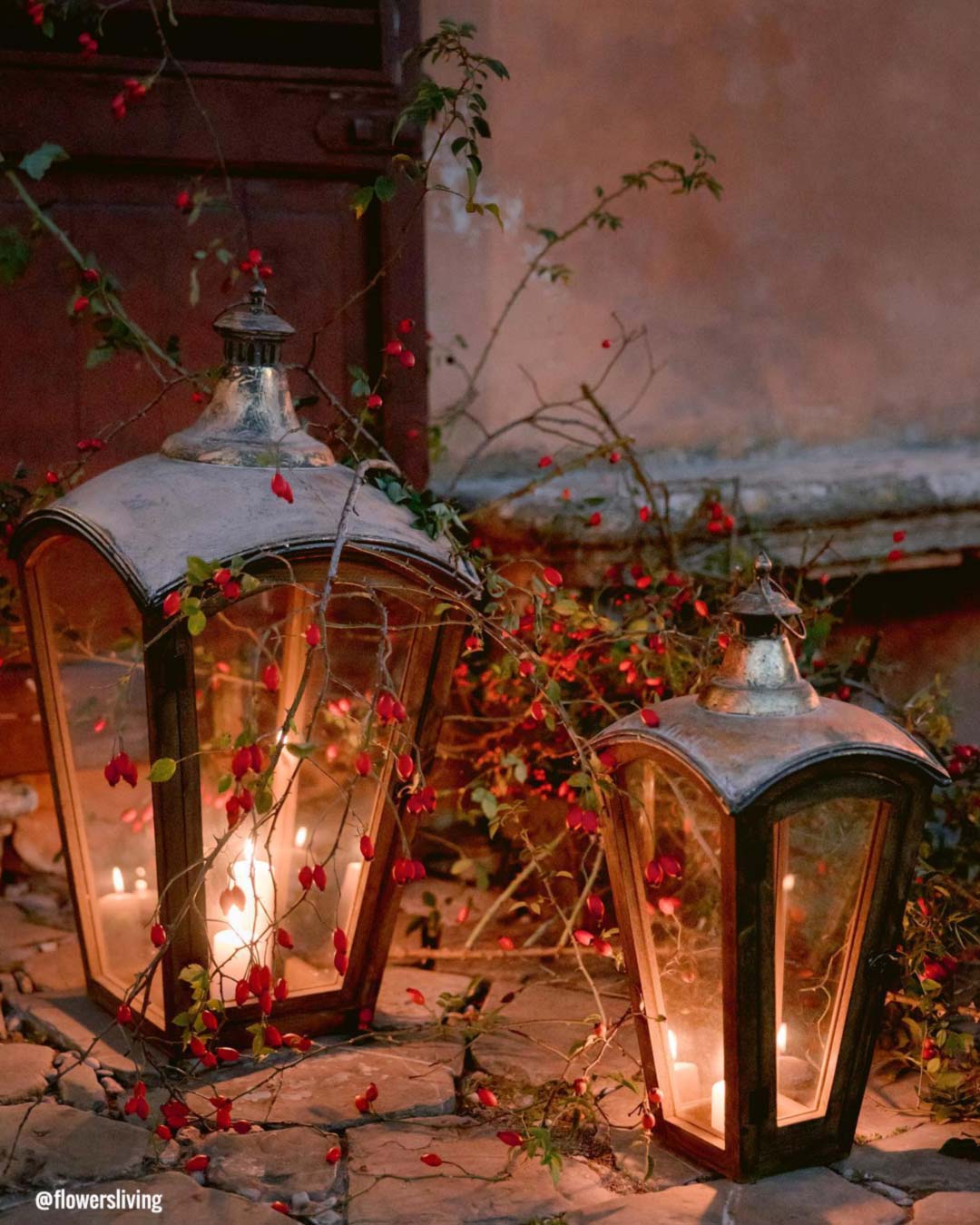 Rustic Wedding Lanterns