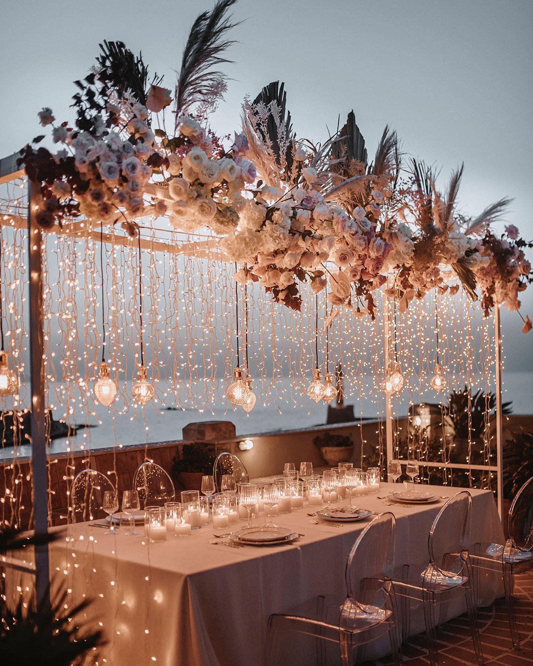 Rust White Ideas In Wedding Decor
