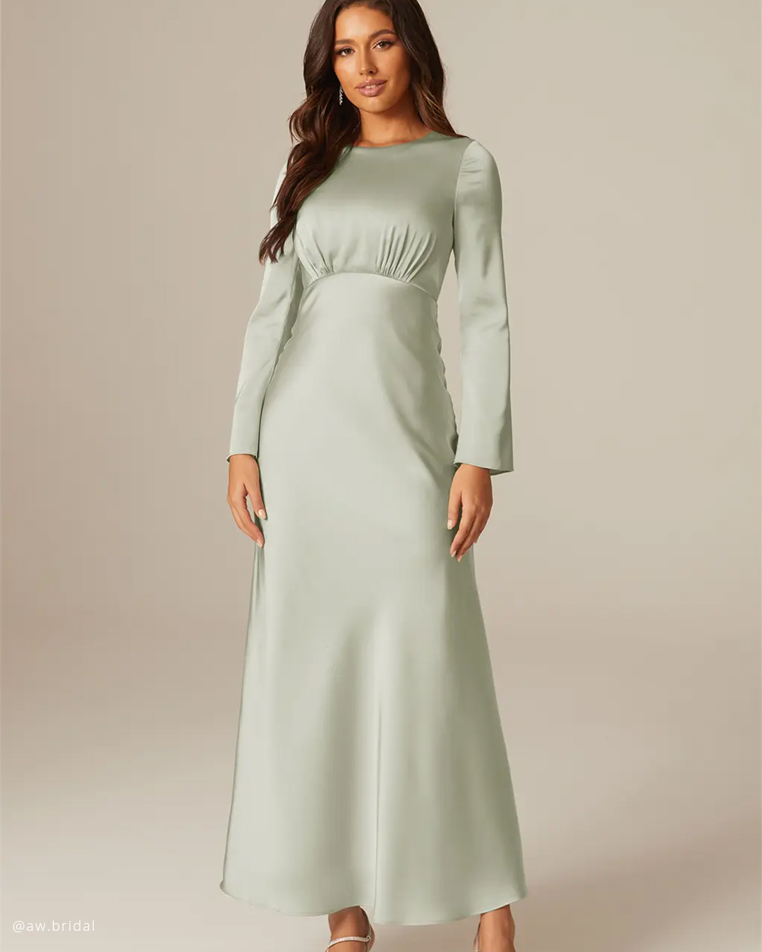 Short Sage Green Bridesmaid Dresses