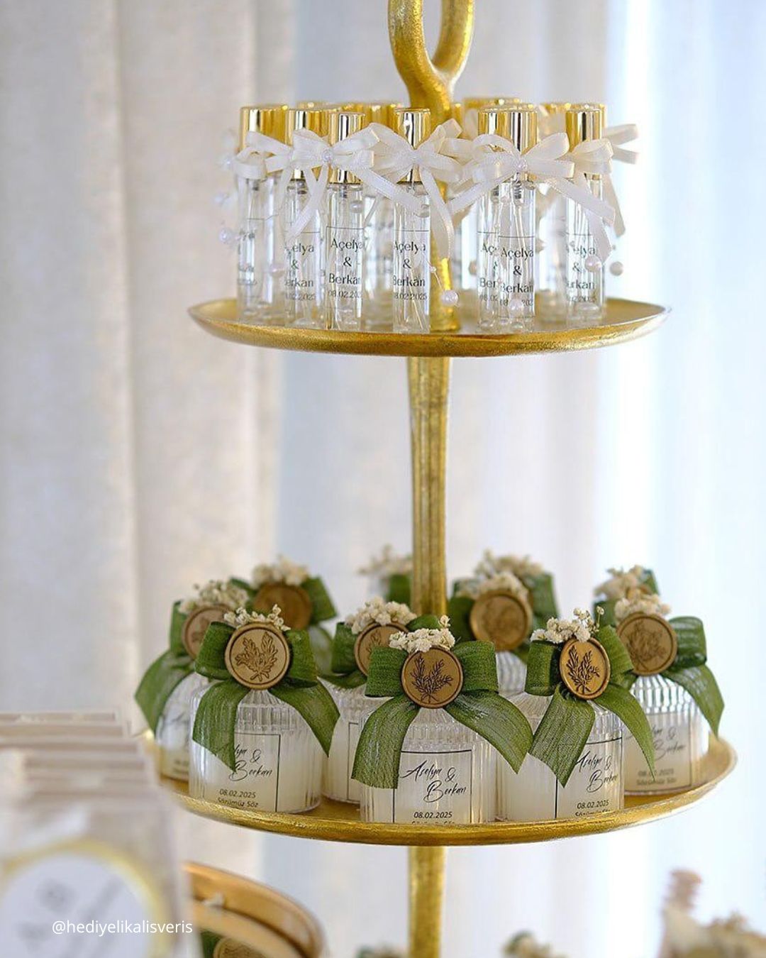 Sage Green Wedding Favors