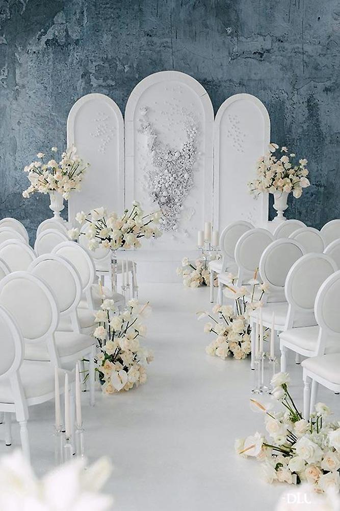 Silver Color Combinations For Your Wedding Decor