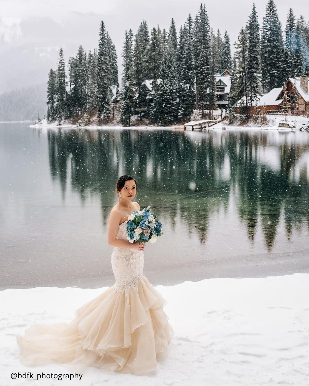 Bride’s Winter Wedding Photos