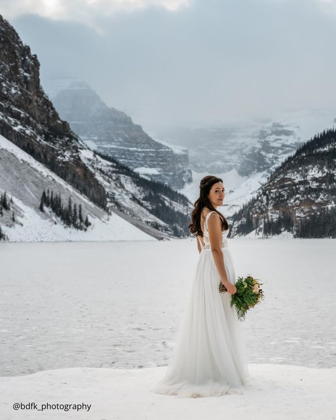 Bride’s Winter Wedding Photos