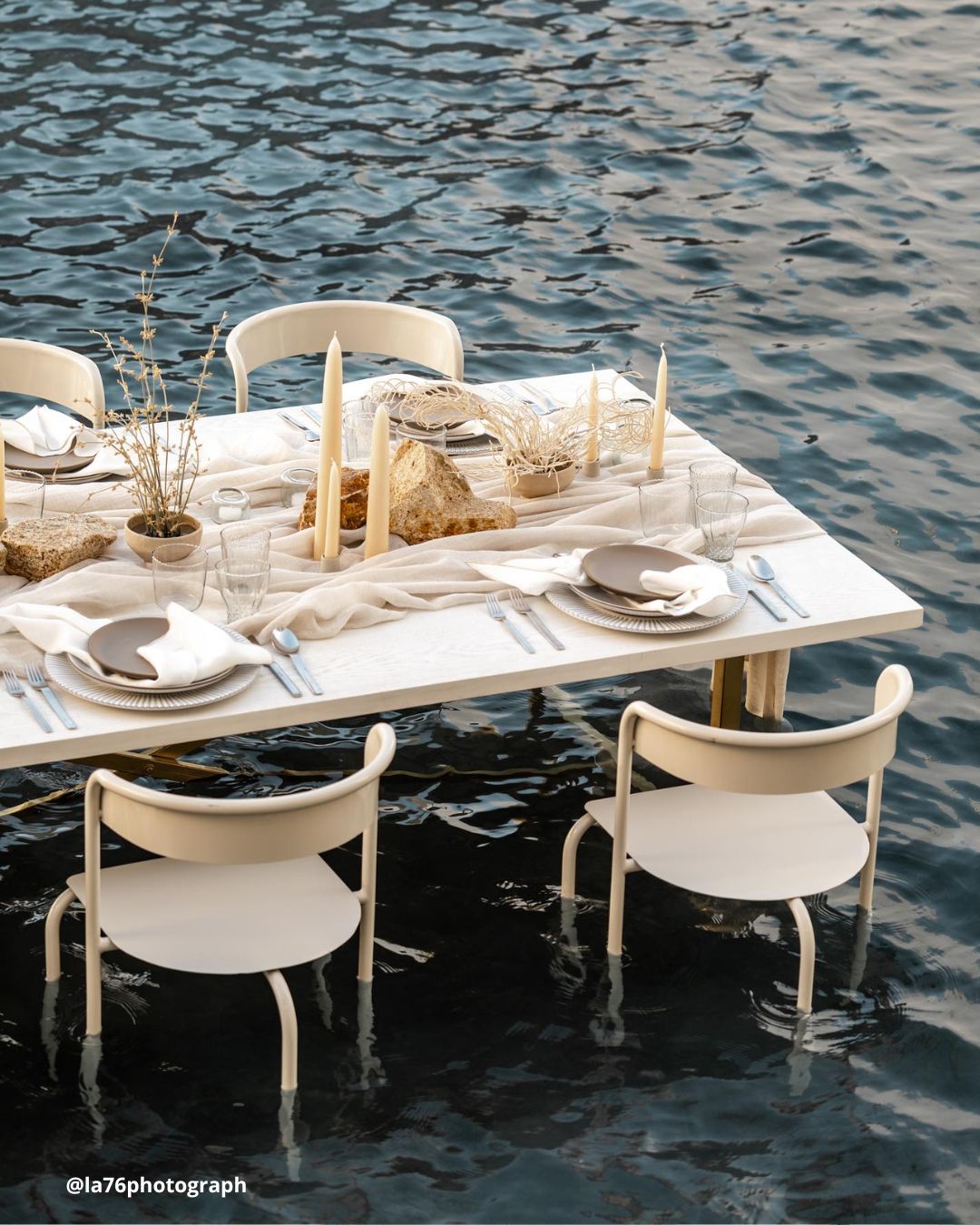 Table Setting in Water