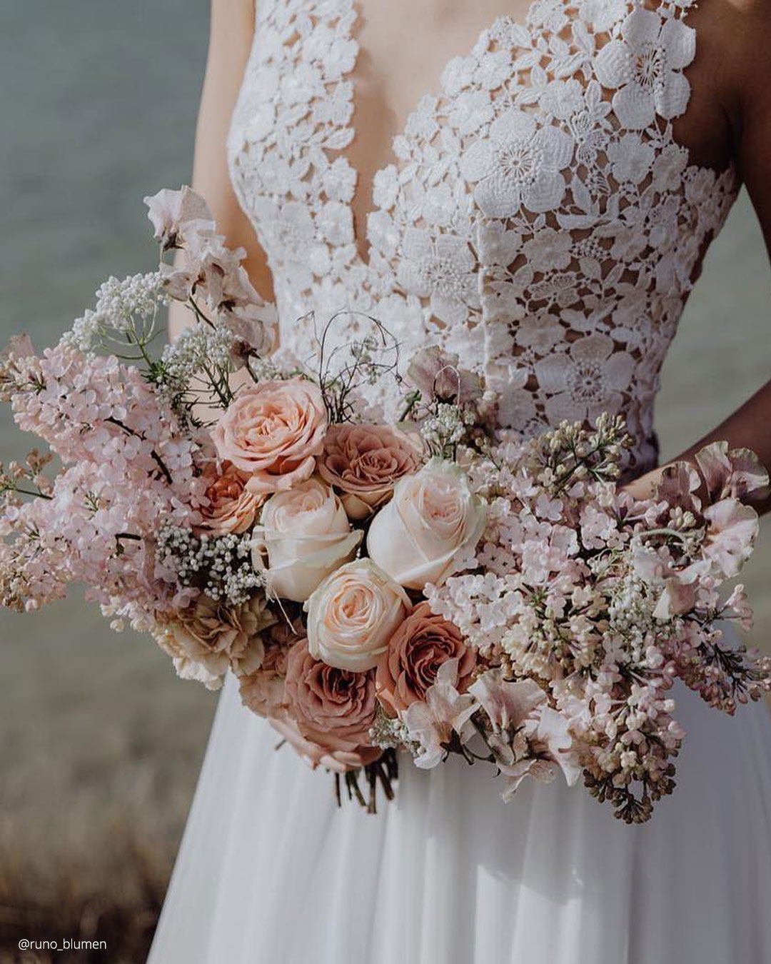 Wedding Bouquets With Cherry Blossoms