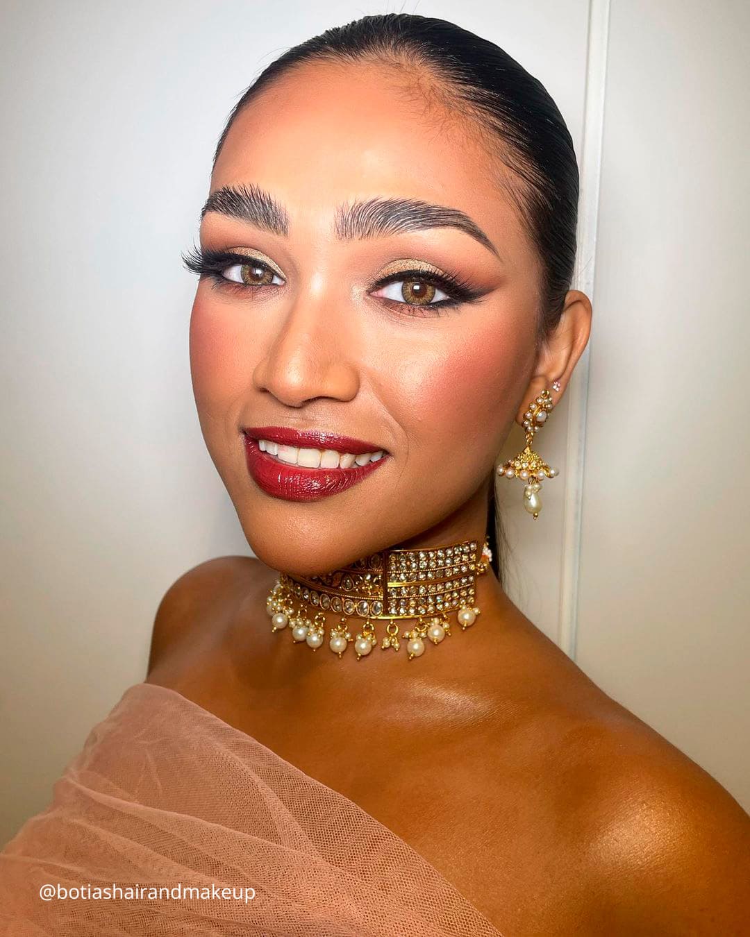 Bridesmaid Makeup Green Eyes
