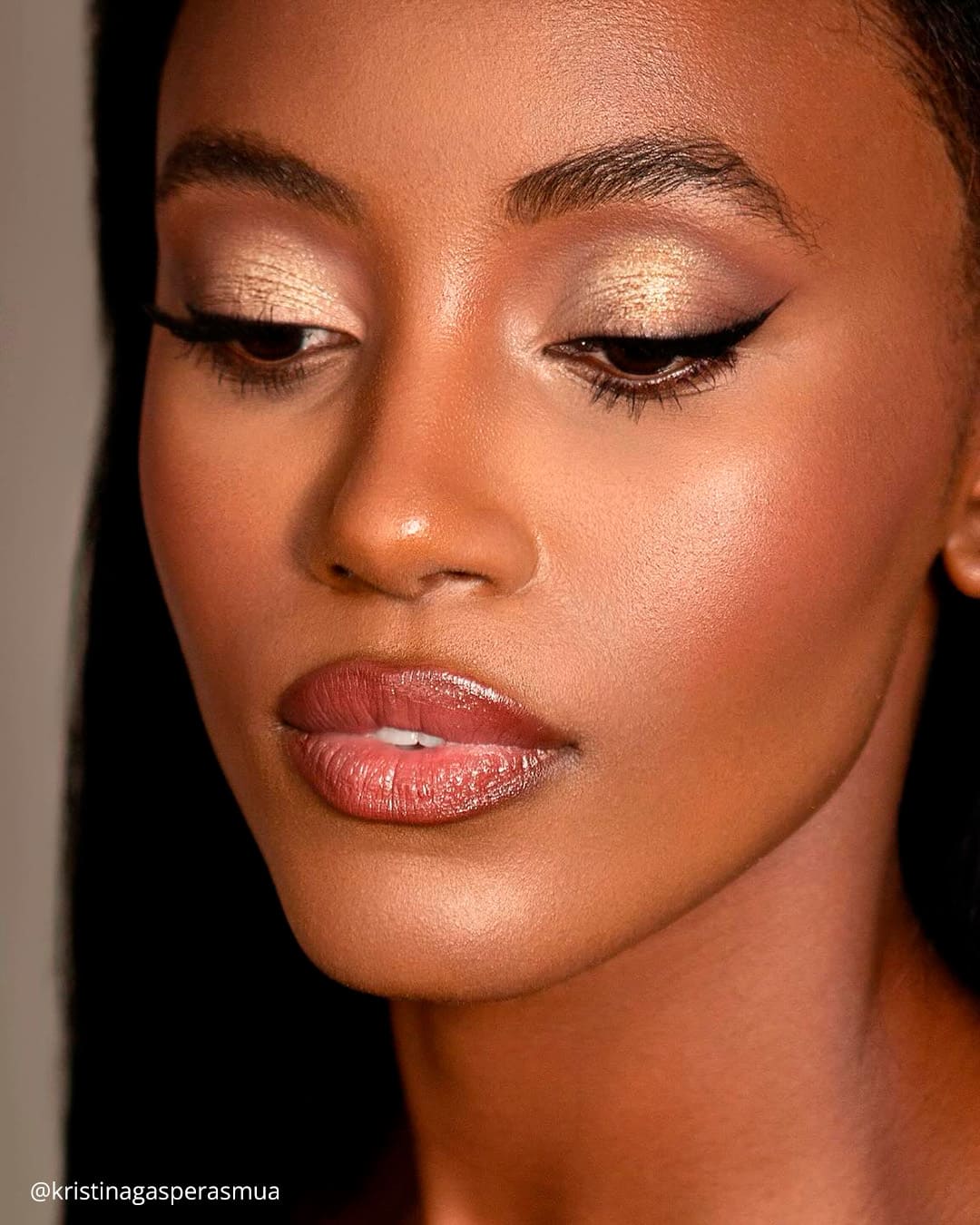 Rose Gold Bridesmaid Makeup