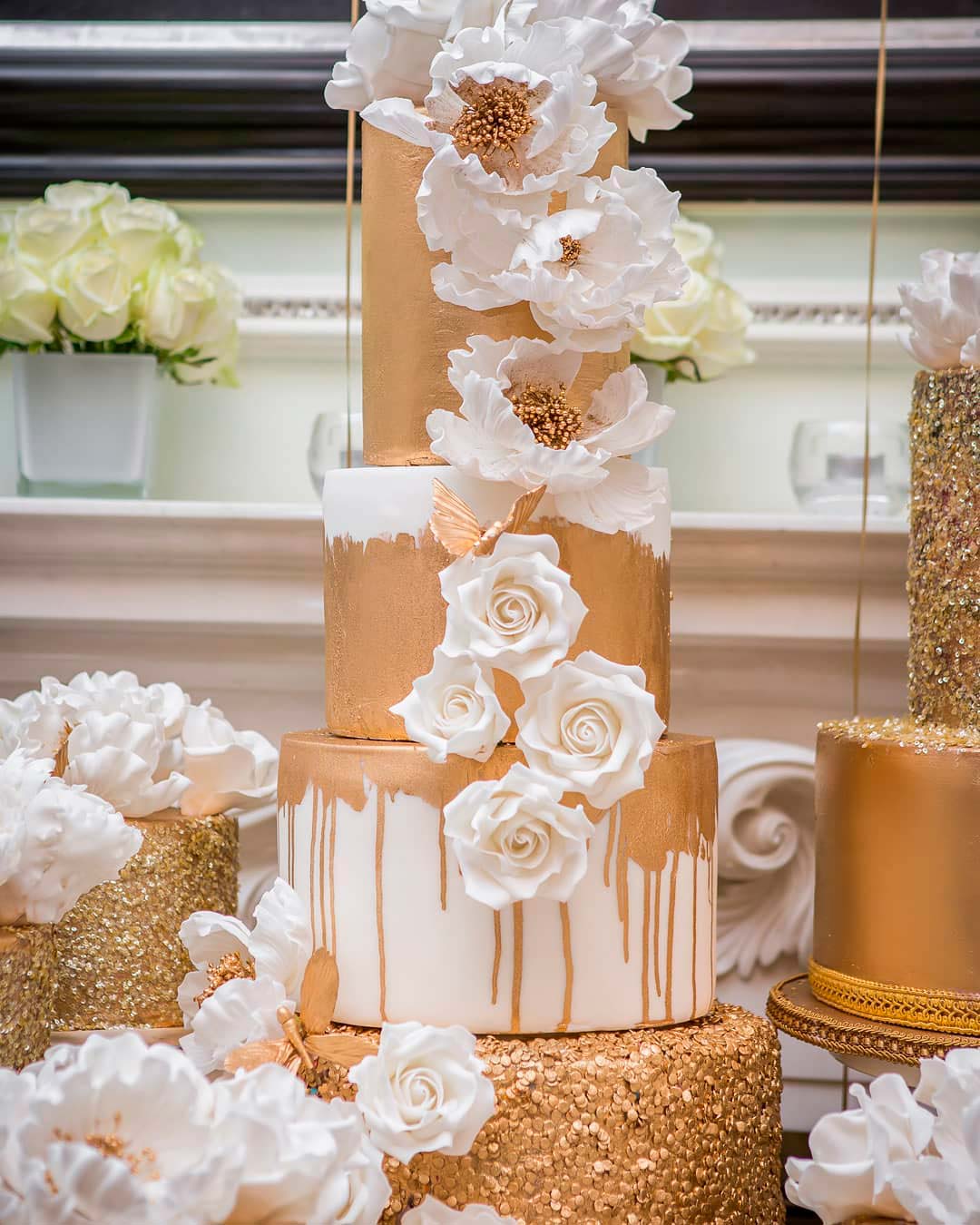 Types of Wedding Cakes Drip
