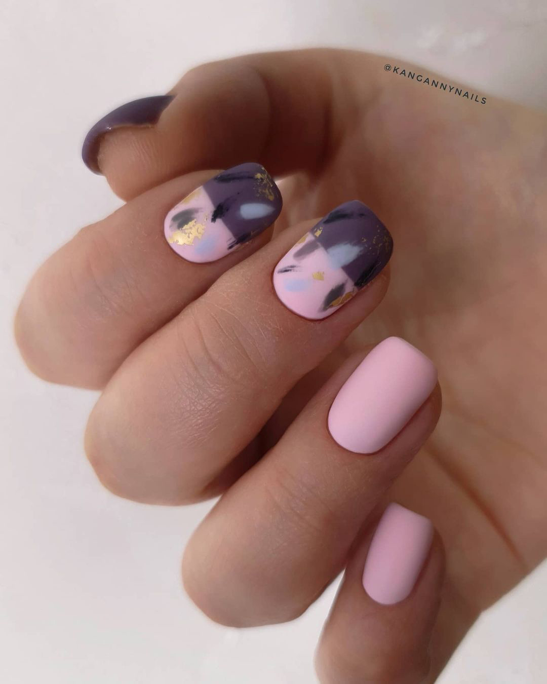 Acrylic Fall Wedding Nails