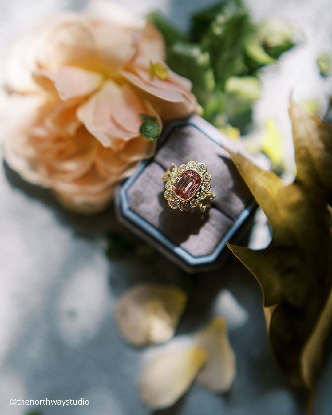 Bright Engagement Rings With Colored Gemstones