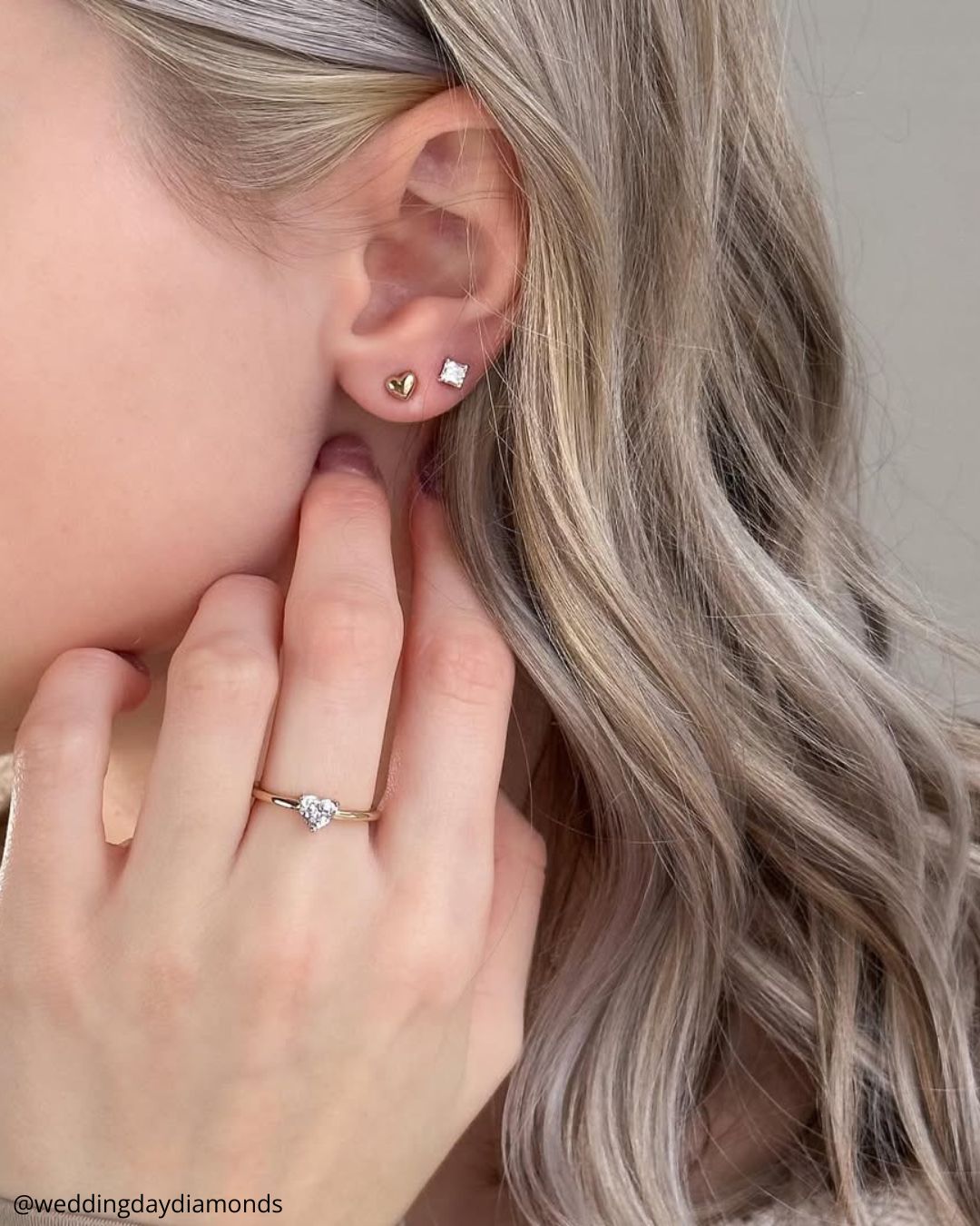 Pave Band Engagement Rings